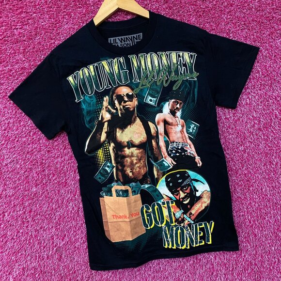Lil Wayne Young Money Got Money Themed T-Shirt Small - Picture 3 of 4